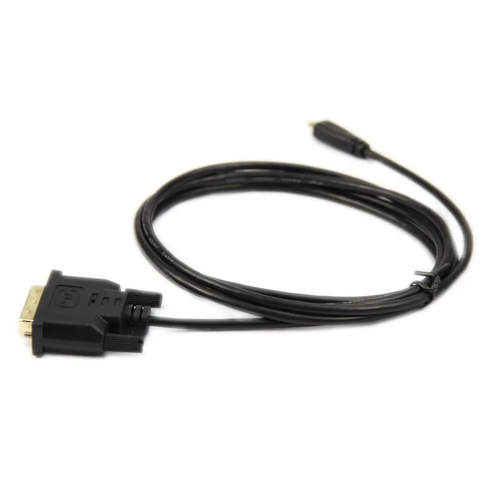 2016 Новинка HeroNeo 1 8 м 6FT микро HDMI мужчина к Micro DVI D 24 + Мужской кабель для HD ТВ Full ТВ|micro
