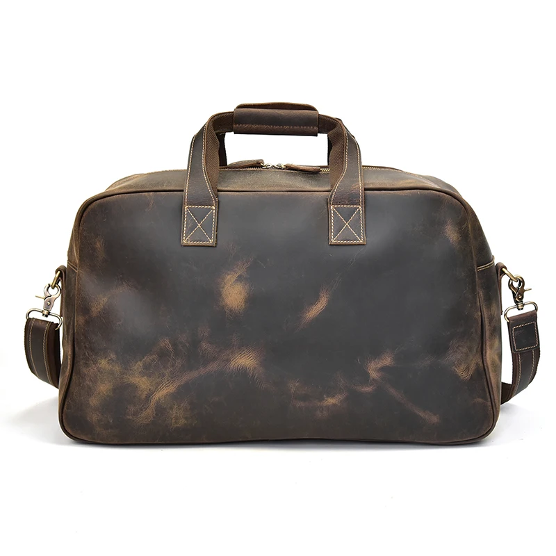 Мужская Дорожная сумка из натуральной кожи 18 дюймов натуральная кожа дорожная