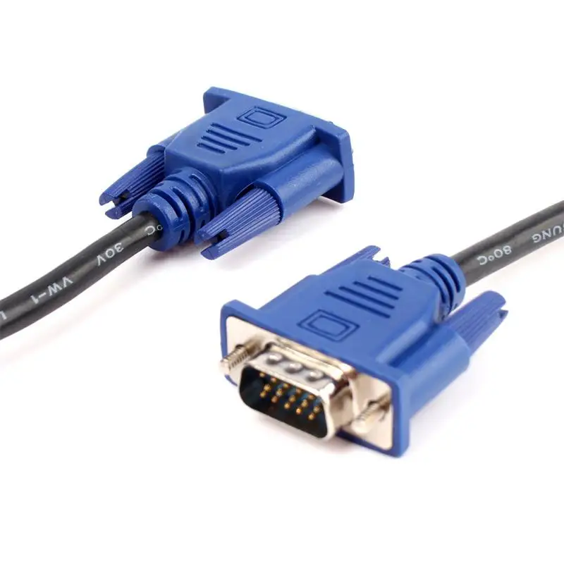 Кабель удлинитель VGA Male To M 32FT 10M 15 Pin P для ПК монитора ноутбука #68716|vga male|cable for pc15 pin |