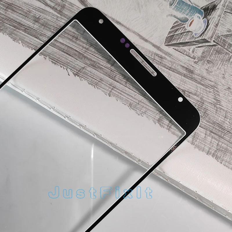 Сменное внешнее стекло для samsung Note3 N900 N9005 LCD сенсорный экран переднее внешняя