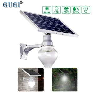 GUGI 6 Вт 9 Вт 16 Вт Солнечная Светодиодная панель в стиле персика Водонепроницаемая Улучшенная выносливость Lampadina Senza Corrente Lampe Solaire Jardin