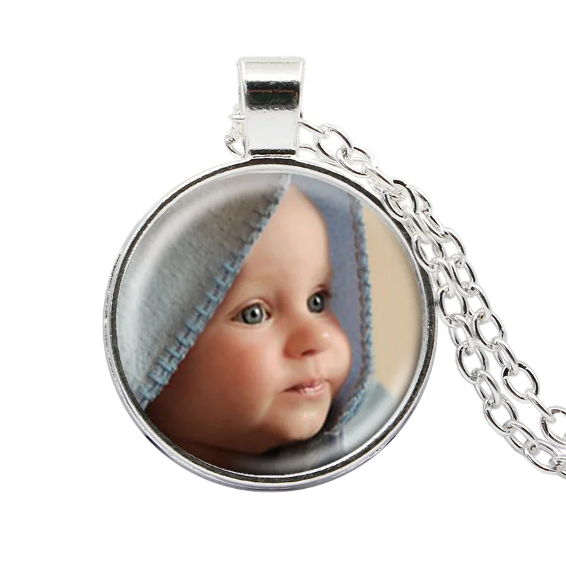 Кулоны с фотографиями на заказ ожерелье фотографией вашего ребенка мамы папы
