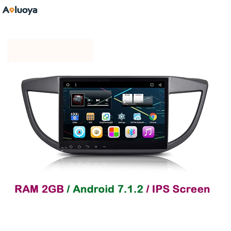 Aoluoya 2 ГБ Оперативная память Android 7 1 Автомобильный DVD Радио gps навигации для Honda CRV CR V