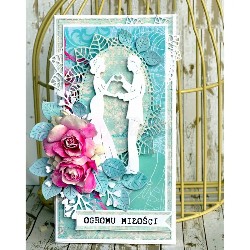 Eastshape Свадебные металлические резка штампы полые для Скрапбукинг 2019 Новый альбом