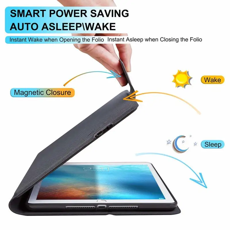 Чехол для клавиатуры с подсветкой Ipad Pro 9 7 Air 2 и 1 держатель карандашей чехол