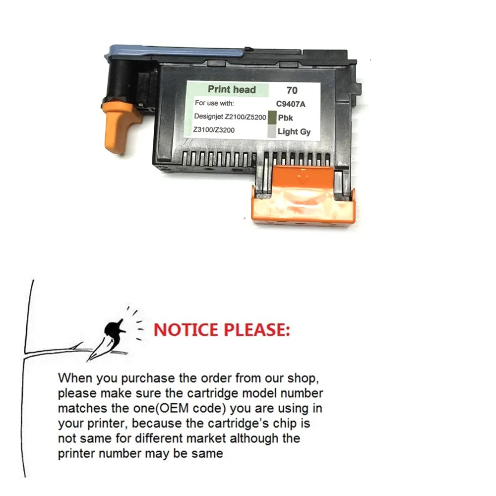 

YOTAT For HP 70 printhead For HP70 Print head Z2100 Z5200 Z3100 Z3200 Photosmart PRO B9180