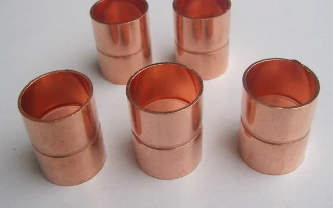 

20Pieces/Lot Inner Diameter:8mm Thickness:0.5mm International Standard Copper Welding Pipe Seamless Red Copper Tube Fittings