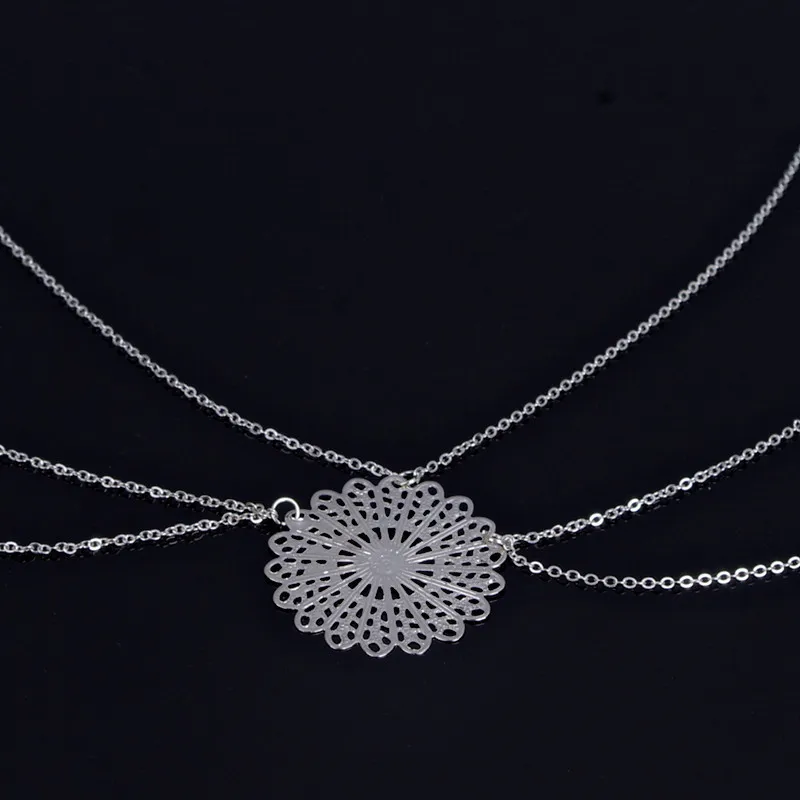 1 шт. женская серебряная цепочка на голову кисточки ювелирное изделие повязка с