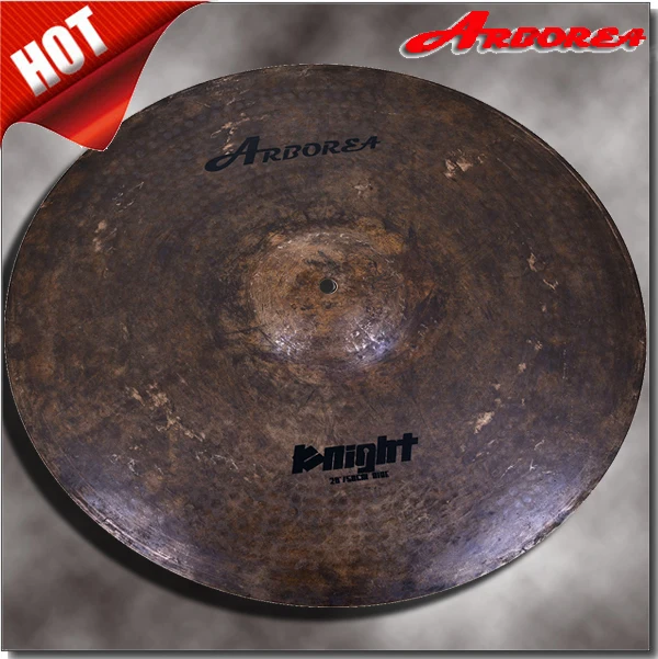 Профессиональные тарелки серии ARBOREA Knight: 1" hihat+ 16" crash+ 2" ride+ cymbal bag