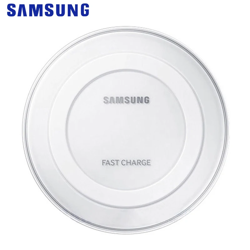 White Samsung QI беспроводной адаптер зарядного устройства 5В/2А для samsung Galaxy S7 S6 EDGE S8 S9 S10+ Note 4 5 iPhone 8 X XR XS Max - Тип штекера: White