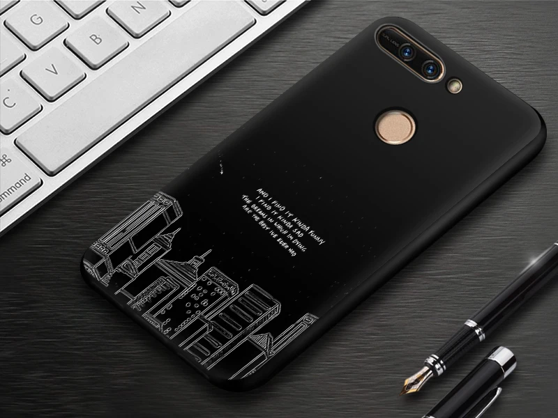 Чехол EiiMoo чехол для Huawei Honor 8 Pro для Honor V9 3D с мультяшным принтом 3D рельефная задняя Сумка для телефона чехол для Honor 8 Pro