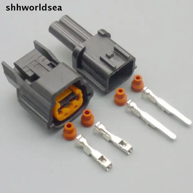Shhworld 2 pin P 3 мм Автомобильный Водонепроницаемый Электрический штекер корпус 6098 0137