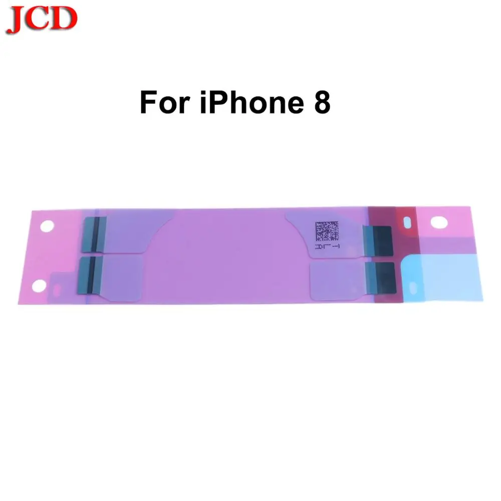 For iphone 8 JCD 10 шт. батарейный стикер на клейкой основе для iPhone X 5s 5c 6 6s 7 8 plus клейкая лента для аккумулятора вкладка запасная часть для iPhone X - Цвет: For iphone 8