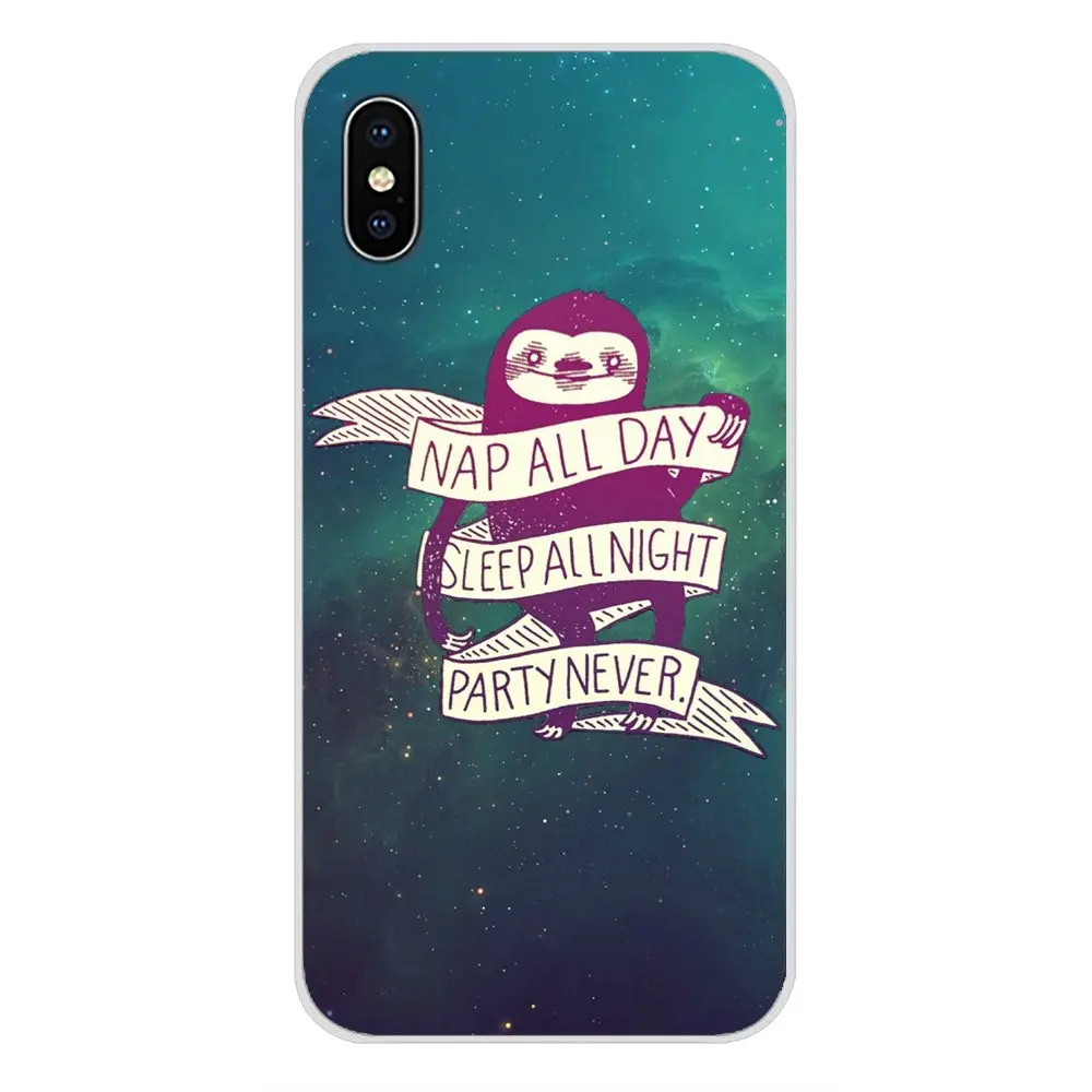For Huawei Nova 2 3 2i 3i Y6 Y7 Y9 Prime Pro GR3 GR5 2017 2018 2019 Y5II Y6II Sloth Accessories Phone Cases Covers | Мобильные