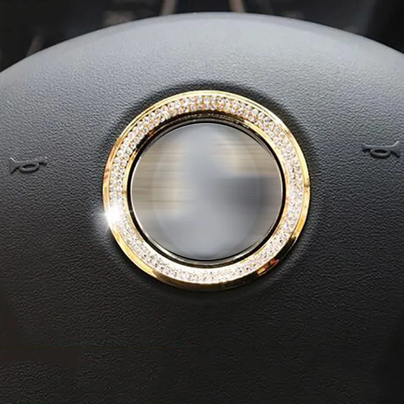 Автомобильный Стайлинг 3D рулевое колесо из алюминиевого сплава декоративное