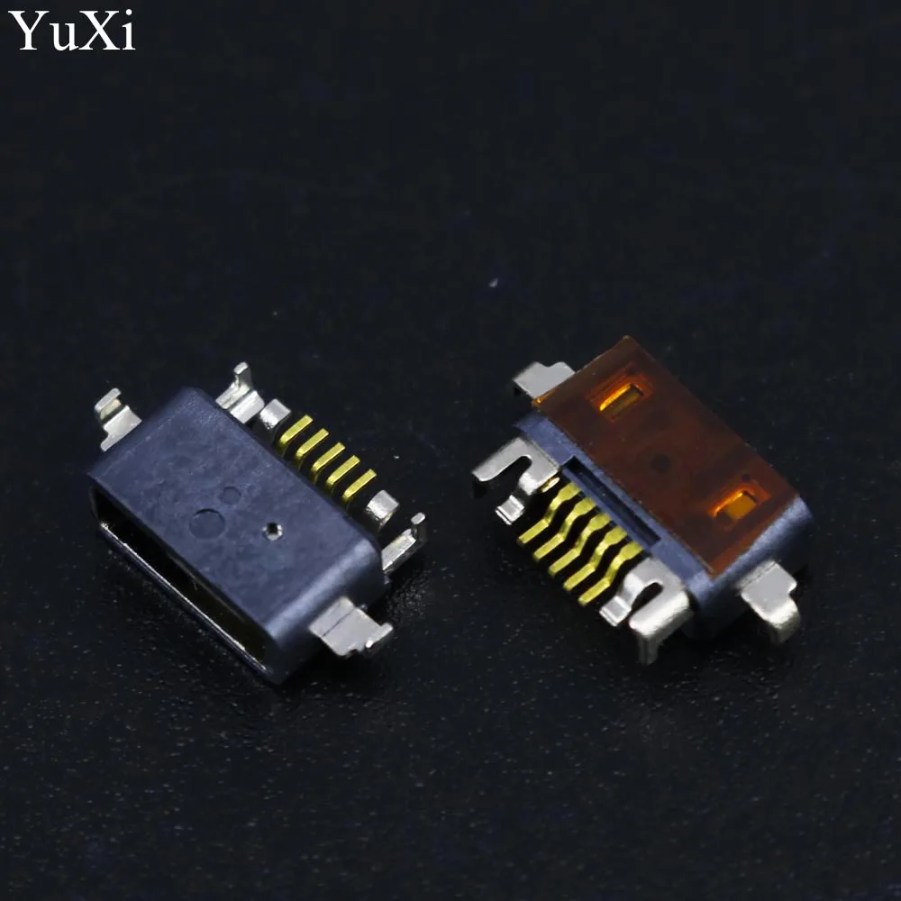 YuXi 10 шт. Micro USB 5pin B Тип гнездовой разъем для мобильного телефона 5 pin зарядки |