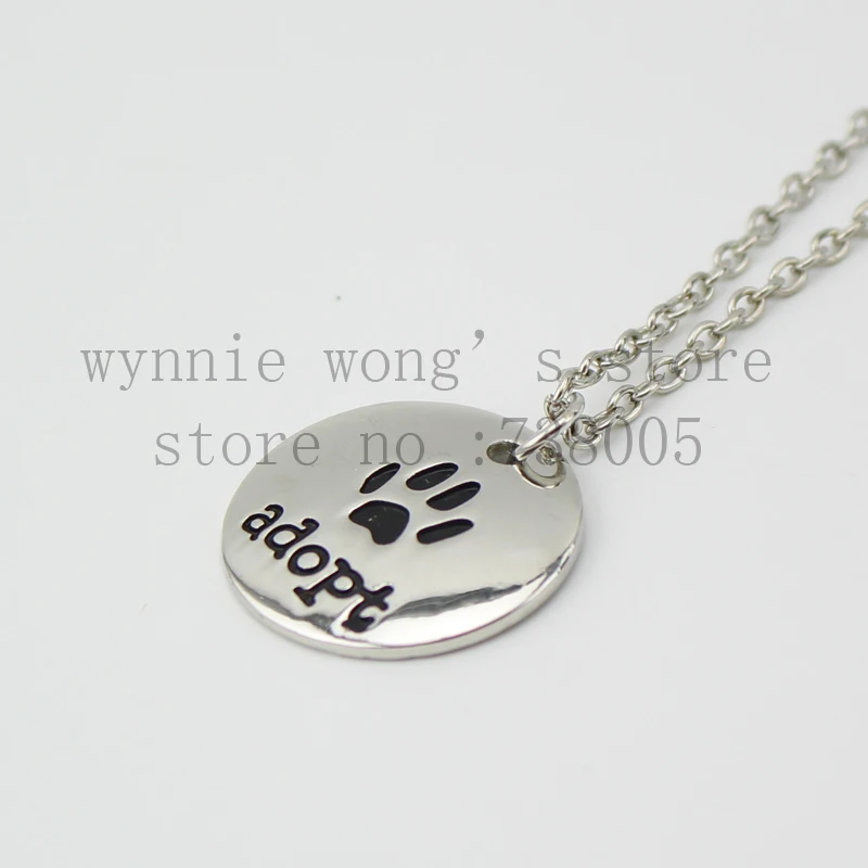 2015 новое серебро принять. Круглый кулон с принтом лапы и принять сообщение