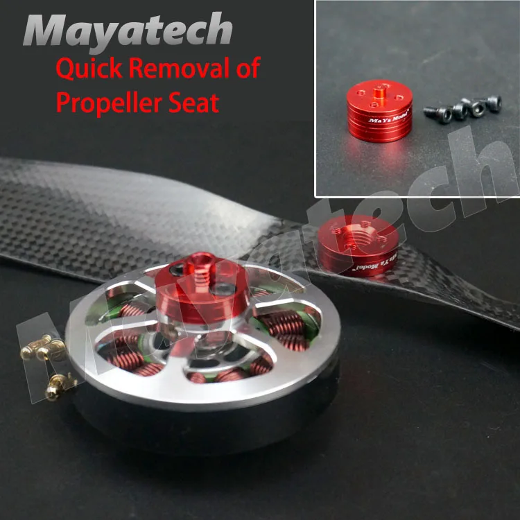 Быстросъемная седло Mayatech CNC RC из алюминиевого сплава пропеллера Tarot CW CCW для