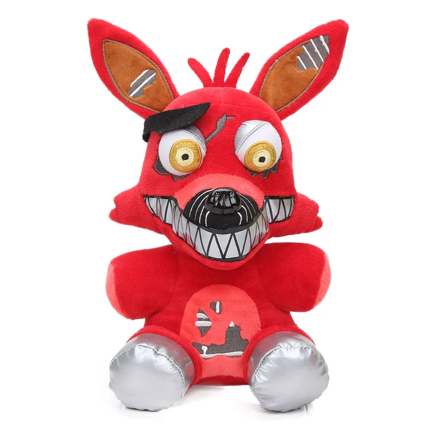 15 см-45 см Five Nights at Freddy's плюшевые игрушки FNAF кошмар красный Foxy Freddy Fazbear плюшевый брелок-подвеска мягкая кукла