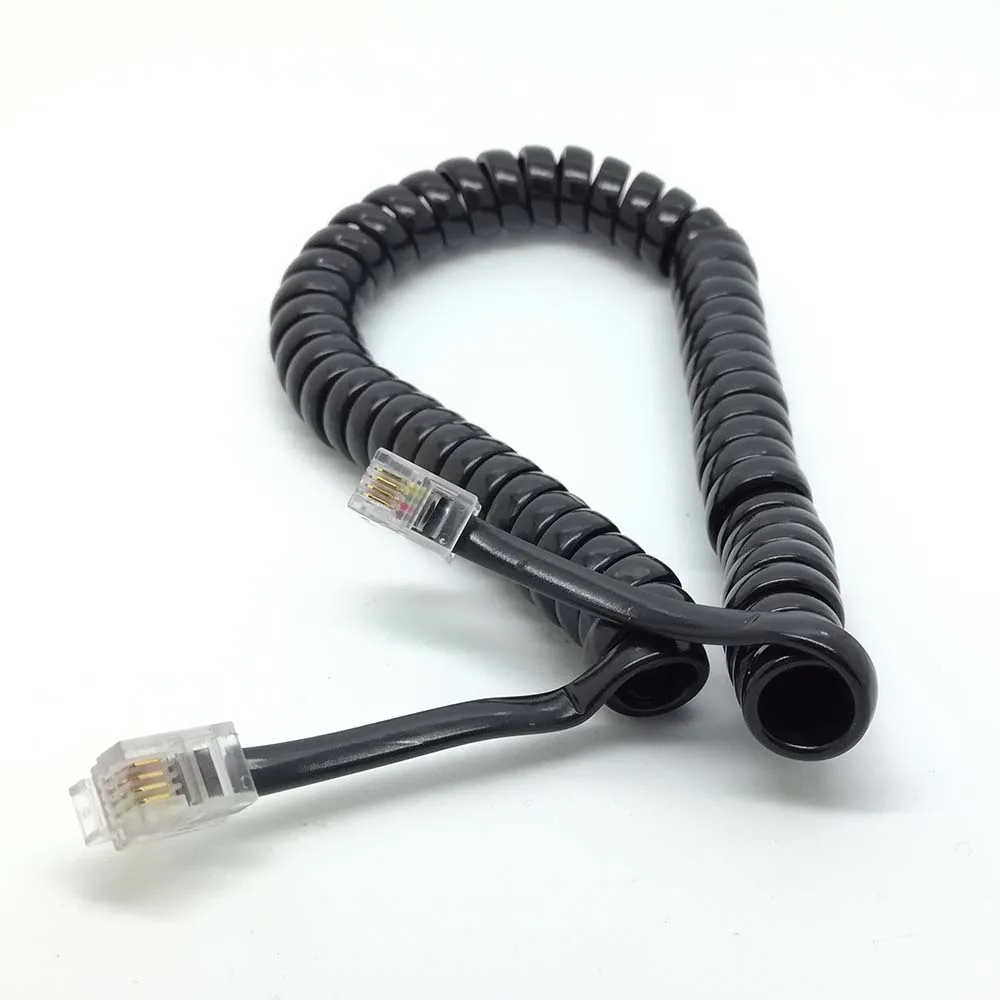 10 шт. гибкий кабель-удлинитель для телефона 6 футов 1 8 м | Электроника