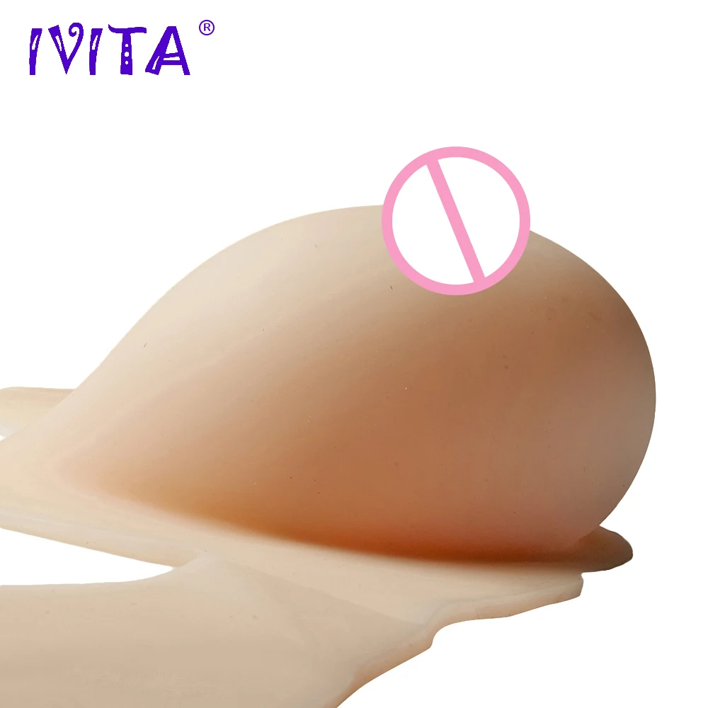 Высококачественные реалистичные силиконовые формы для груди IVITA 800 г имитация