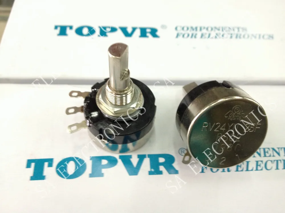 [LAN] TOPVR RV24YN B502 25F 5K ручка потенциометра 25 мм-10 шт./партия | Обустройство дома