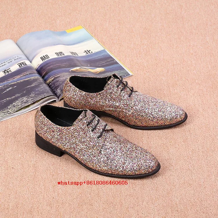 Мужская обувь итальянские мужские классические туфли броги блестящие лоферы