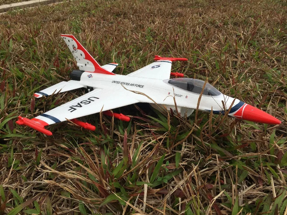 RC EDF Jet Plane F16 50 мм RTF готовый к полету без батареи | Игрушки и хобби