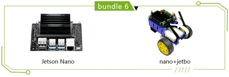 NVIDIA Jetson Nano Developer Kit совместим с ai-платформой NVIDIA для обучения и размещения по AI - Bundle: Bundle 6