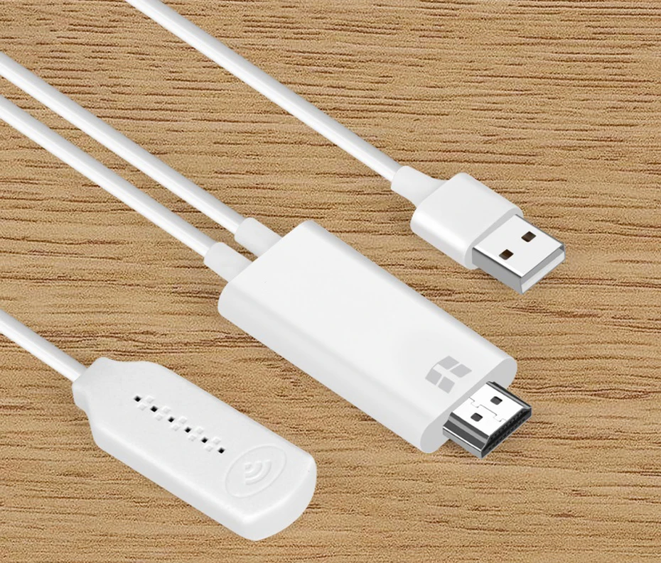 Беспроводной приемник 2,4 г HDMI преобразователь ТВЧ-сигналов адаптер 1080 P HDMI кабель для iso Android USB к беспроводной передатчик HDMI кабель