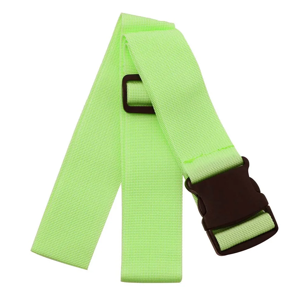light green Дорожная сумка, регулируемый чемодан, багажные бретельки на завязках, ремень с пряжкой, аксессуары для путешествий, высокое качество - Цвет: light green