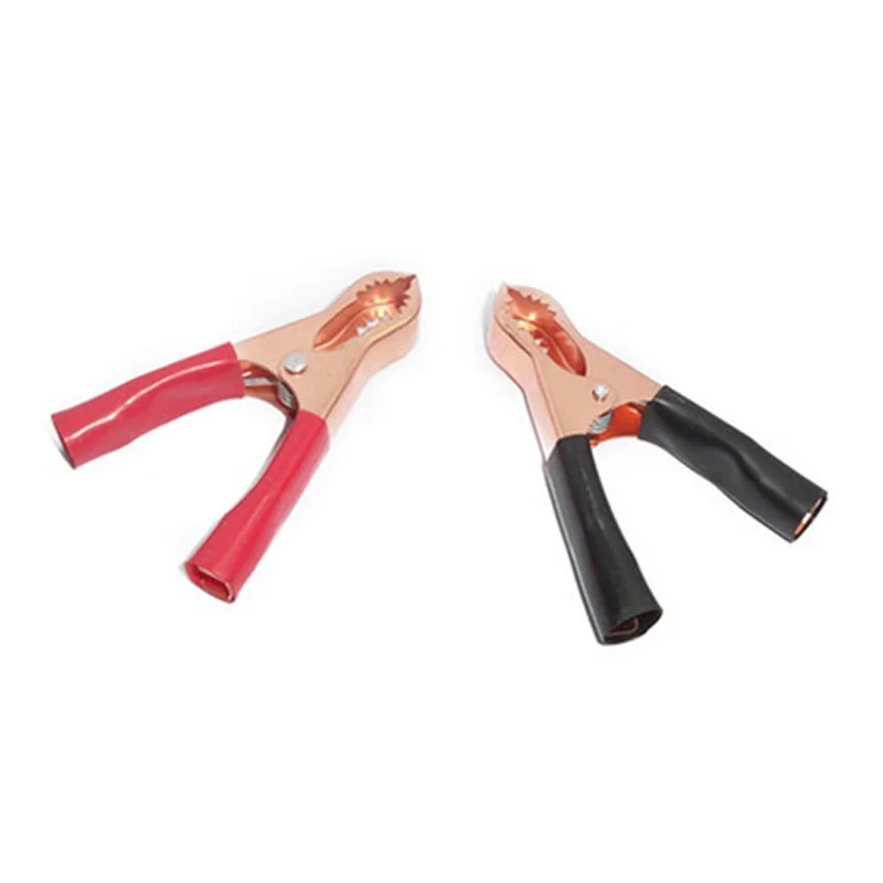 

Reeking large battery clip recharging clip crocodile clip red black test clip