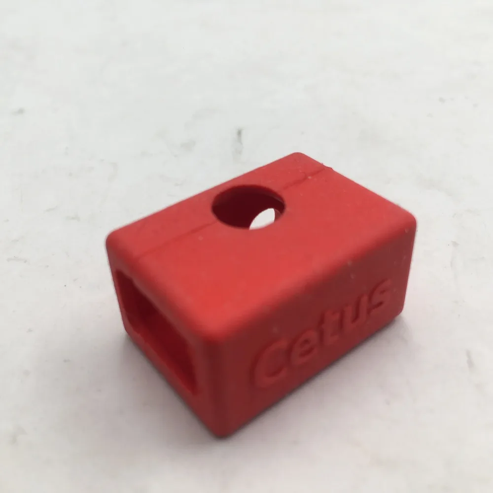 

Силиконовые носки для 3D-принтера Cetus, детали для 3D-принтера, красные носки