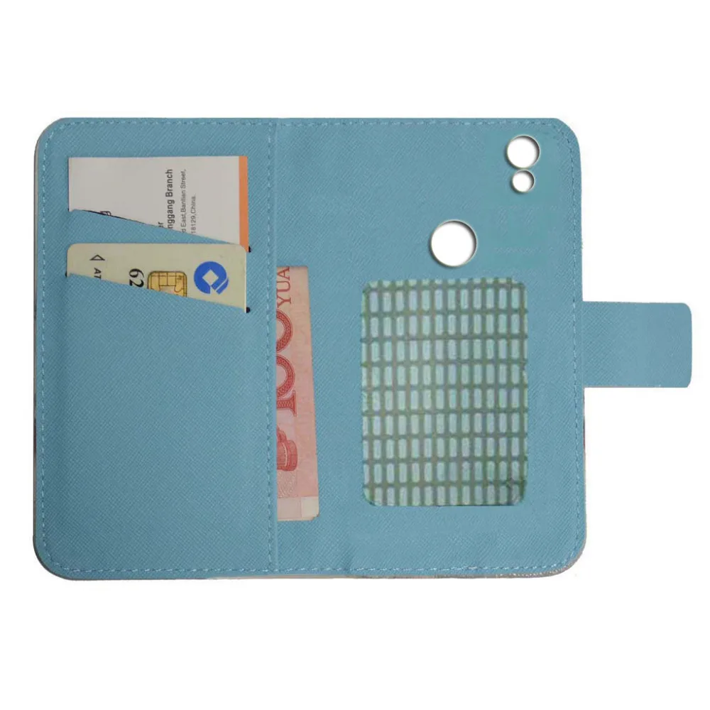 For Alcatel Idol 5S case Wallet Card slot deluxe PU leather cartoon cute Cover + mini stylus | Мобильные телефоны и