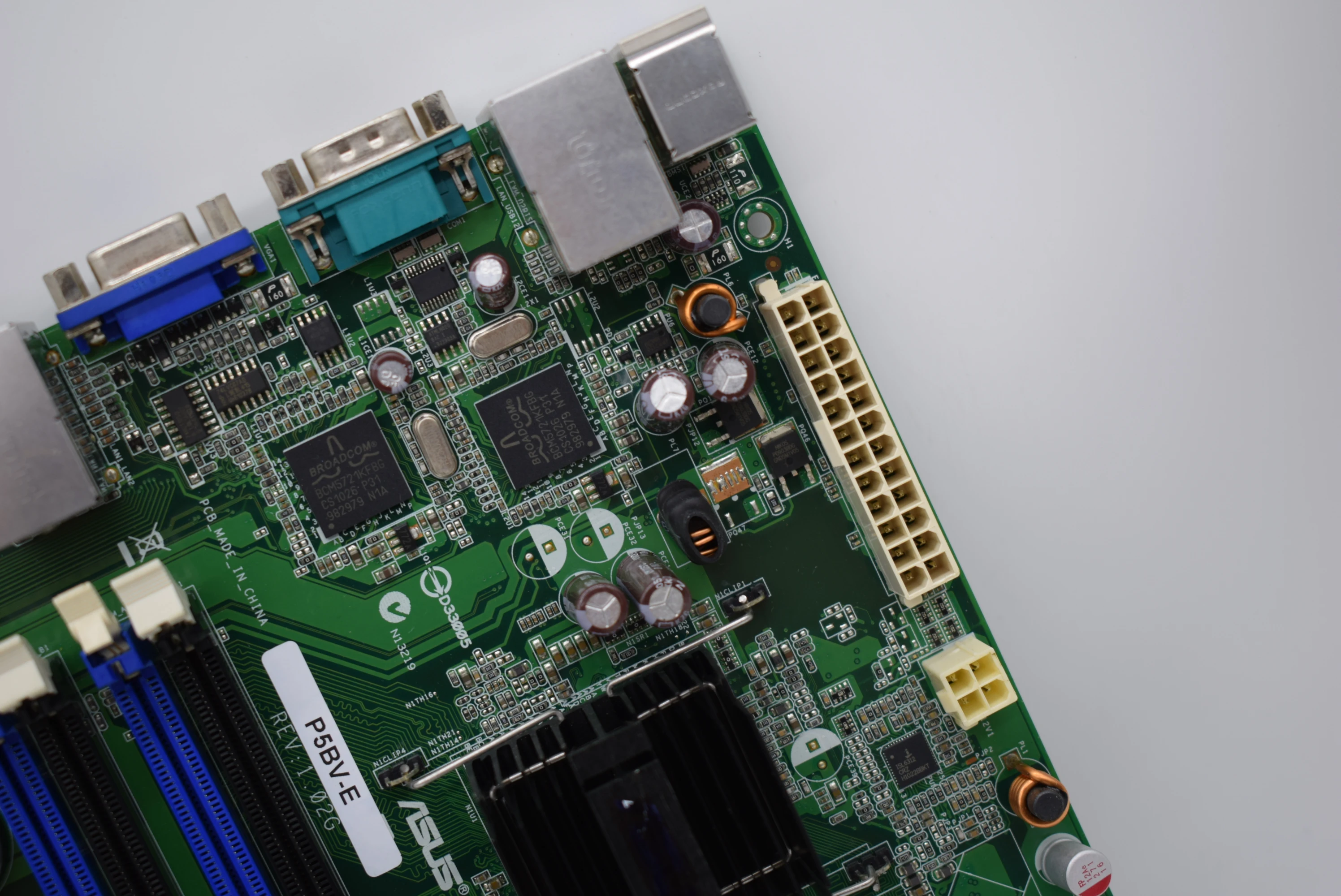 Материнская плата для настольного ПК ASUS P5BV E 775 pin 2 гигабитная LAN DDR2 Sea Spider мягкий