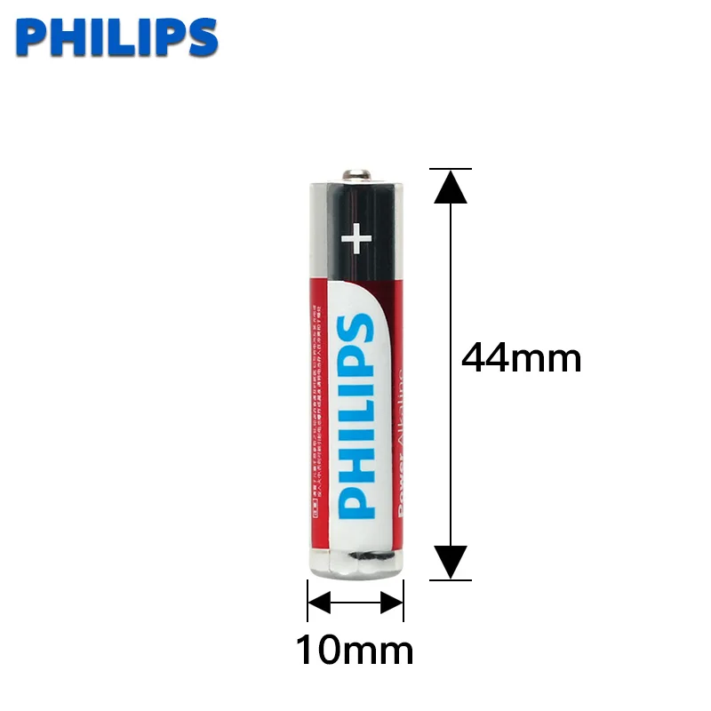 Philips 10 шт. высокая емкость 1 5 в сухие щелочные батарейки мощная Взрывозащищенная