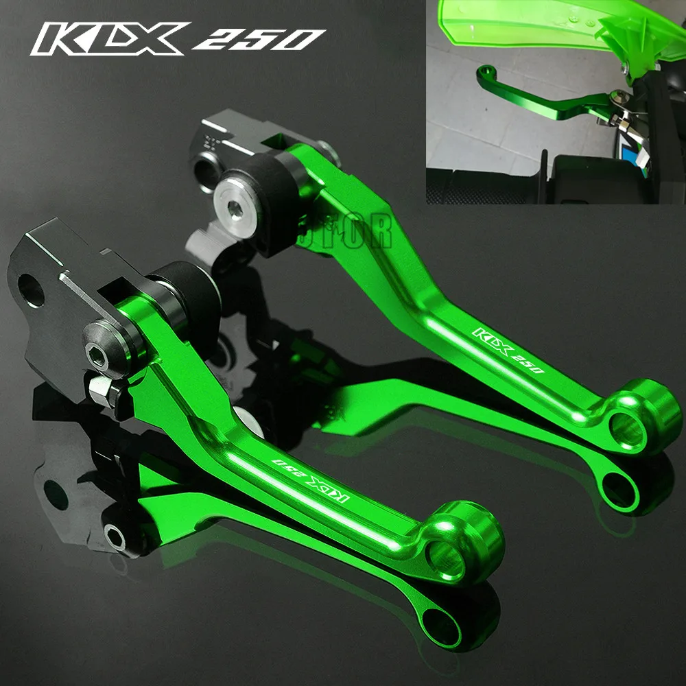 Для Kawasaki KLX250/D TRACKER250 1993 2016 KLX/D TRACKER 250 CNC Мотоцикл Dirt Pit Bike Motocross Pivot тормозные рычаги