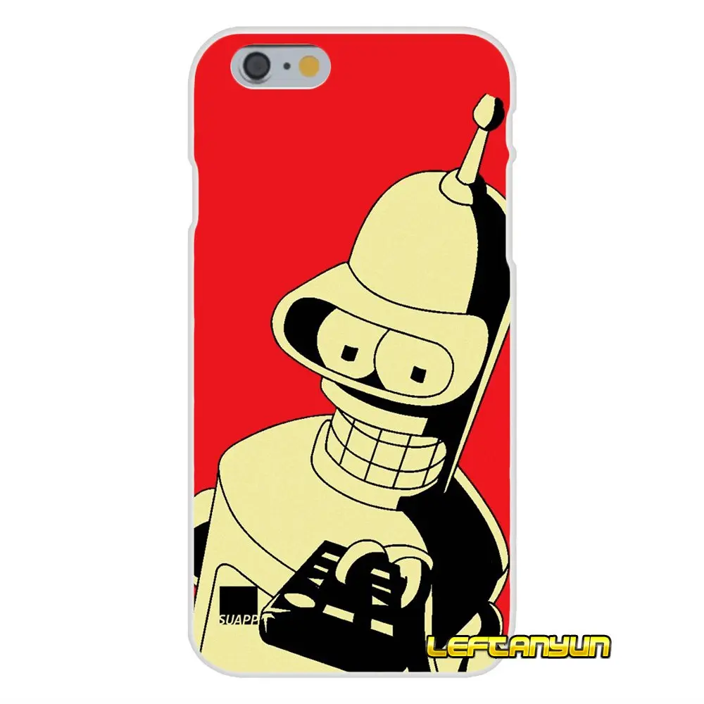 Bender Bending Rodriguez аксессуары чехлы для телефонов Чехлы Xiaomi Redmi 3 3S 4A 5A Pro Mi4 Mi4C Mi5S Mi6X Mi Max2