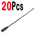 20 шт., 100%  VHFUHF, Двухдиапазонная Женская антенна SMA для BaoFeng