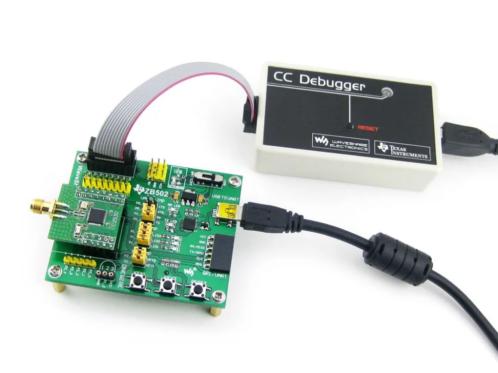 Беспроводная Плата расширения ZB502 ZigBee для подключения модуля Zigbee CC2530 и
