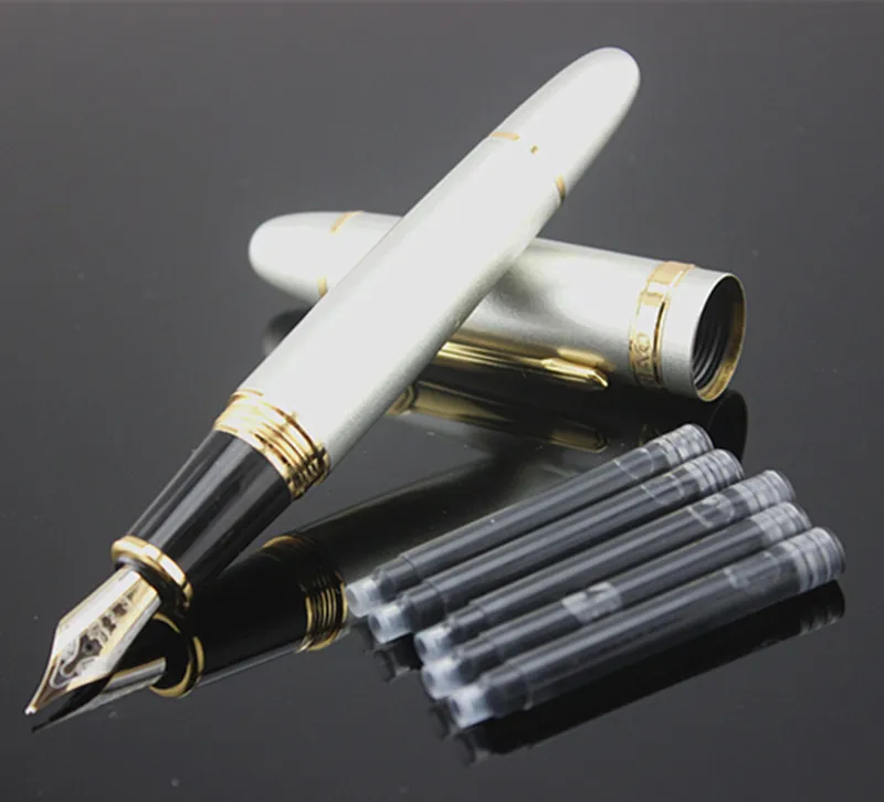 JINHAO 159 металлическая авторучка без коробки для карандашей Роскошные школьные офисные канцелярские принадлежности Роскошные милые ручки для письма подарок