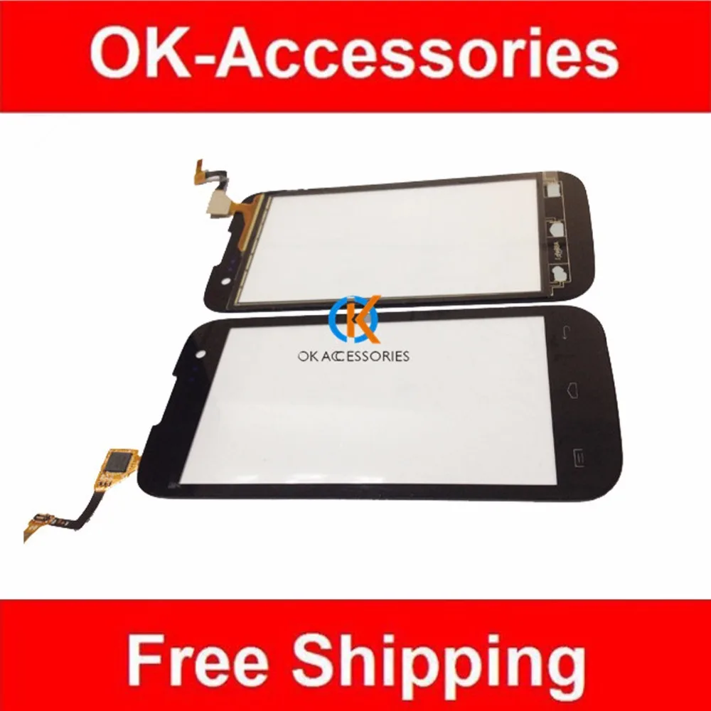 Черный цвет HQ для Lanix Ilium S410 сенсорный экран дигитайзер 1 шт./лот|touch screen digitizer|screen