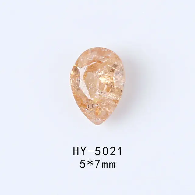 HY5021 10 шт./лот, корона, 3D сплав, дизайн ногтей, циркон, металл, маникюр, аксессуары для ногтей, ювелирные изделия, сделай сам, украшение для ногтей, хрустальный камень, подвески для ногтей - Цвет: HY5021