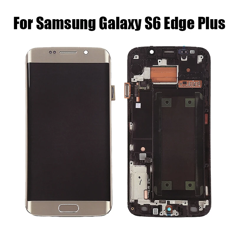 Оригинальный ЖК дисплей для SAMSUNG Galaxy S6 Edge Plus с сенсорным экраном и дигитайзером в