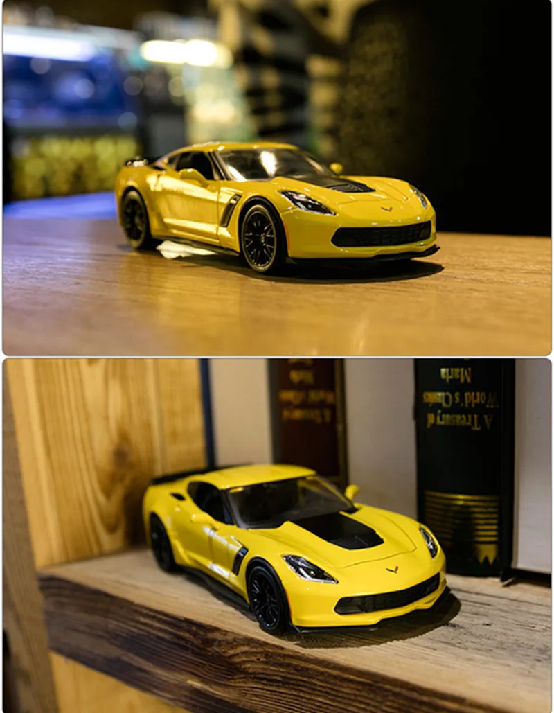 Модели автомобилей из сплава в масштабе 1:24 игрушечные машинки с высокой