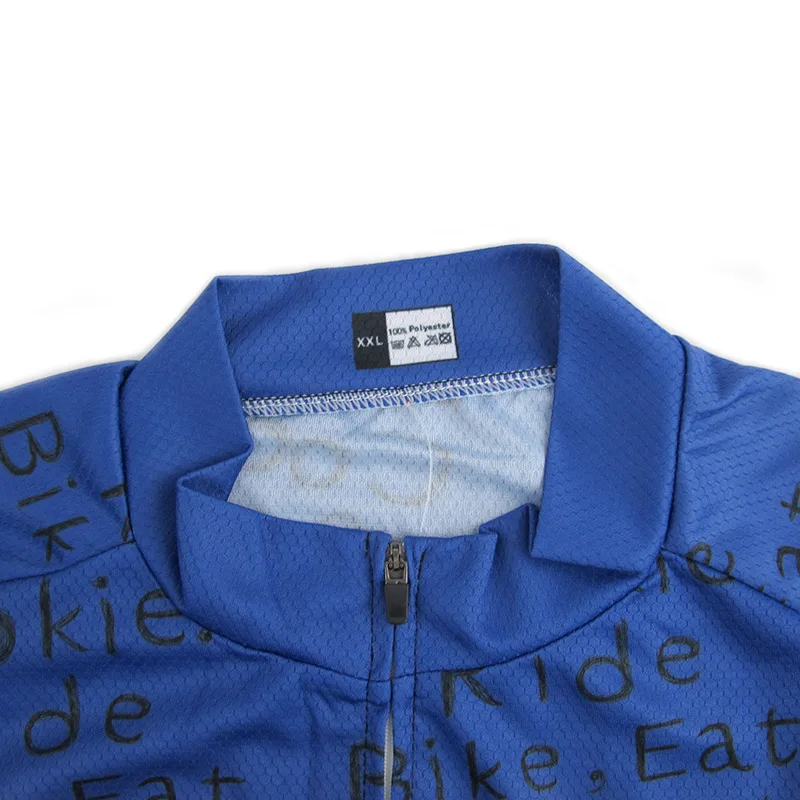 Мужская велосипедная Джерси pro team blue maillot ciclismo ropa bici de la mtb Велоспорт одежда