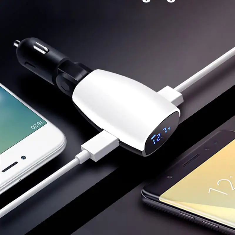 1 шт. автомобильное зарядное устройство с двумя USB-портами 3 А |