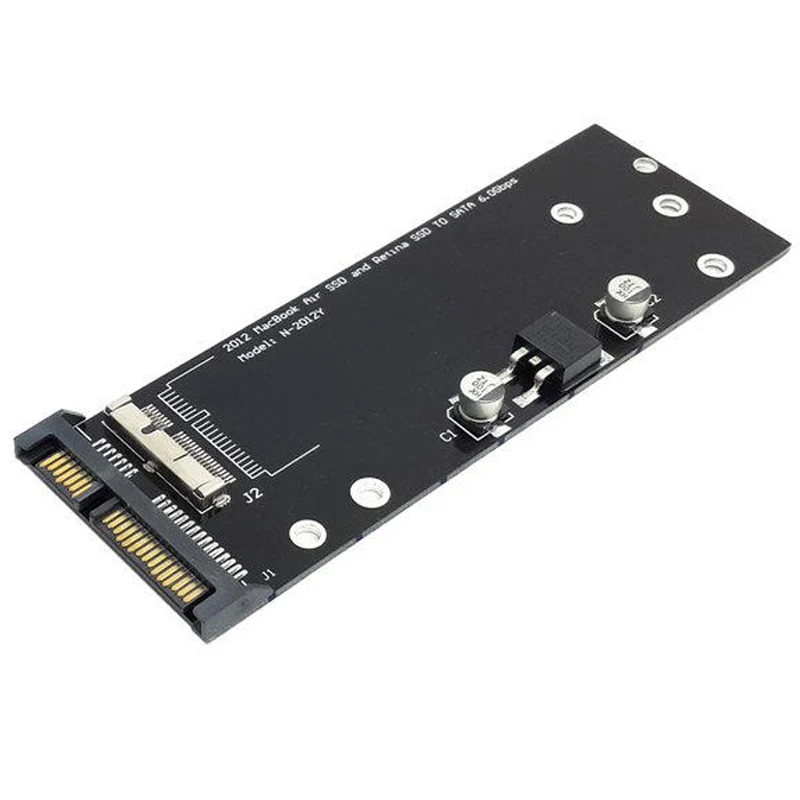 Адаптер для SSD слота A1466 A1465 7 + 17 Pin на 22Pin SATA|sata to ide converter|sata power convertersata pata converter |