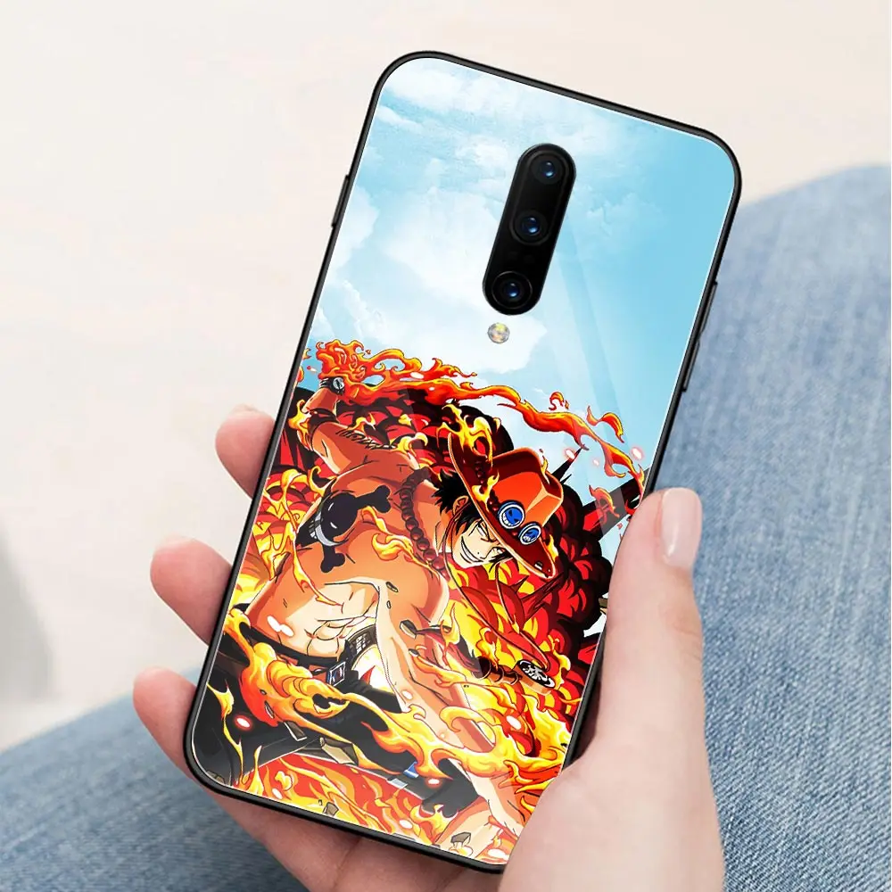 Модный чехол для Oneplus 5 T стеклянная задняя крышка цельный ace 7 pro 1 + 6 6t | Мобильные