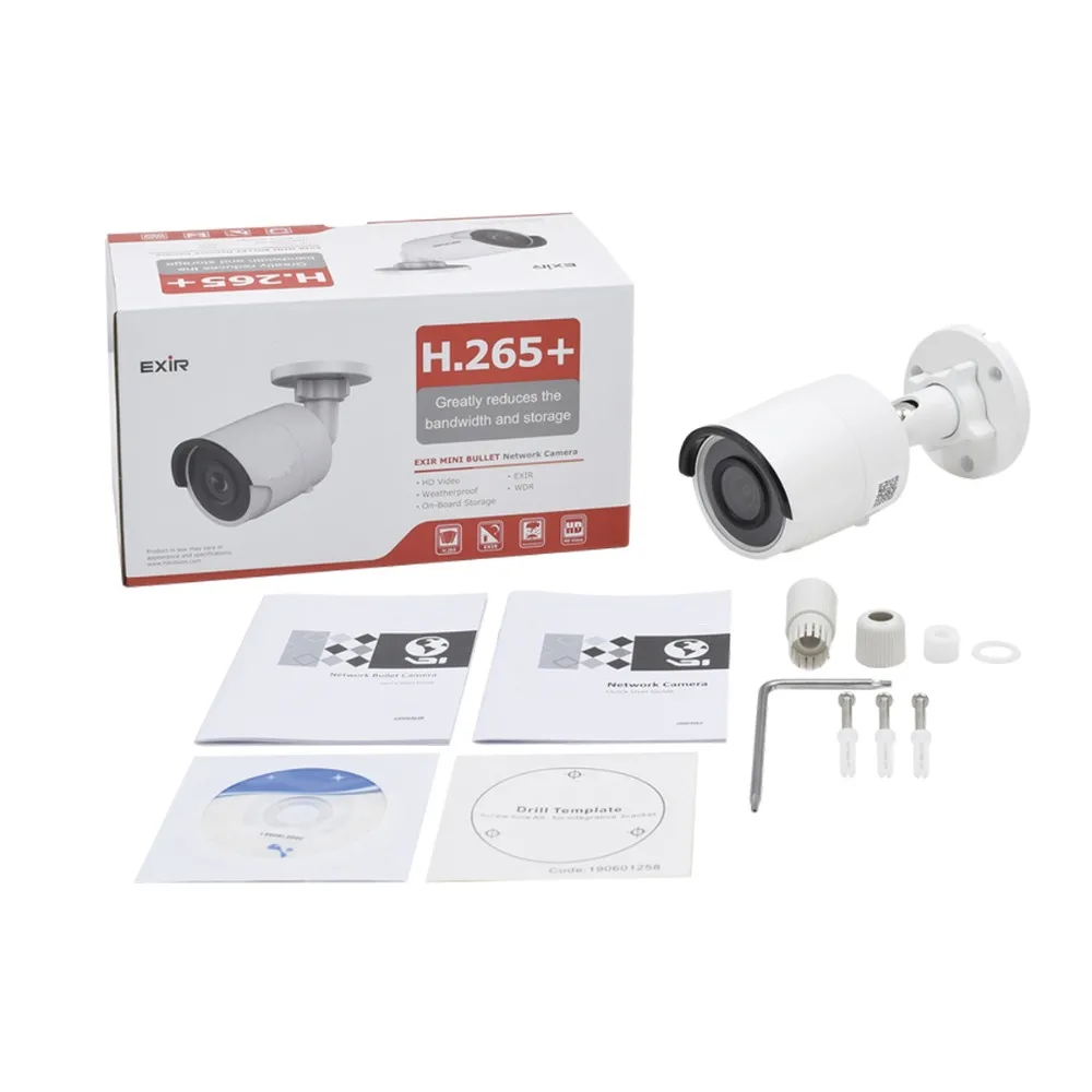 Hikvision 4 м ip камера Ir bullet DS 2CD2043G0 I cctv видеонаблюдение безопасности Easyip2.0plus